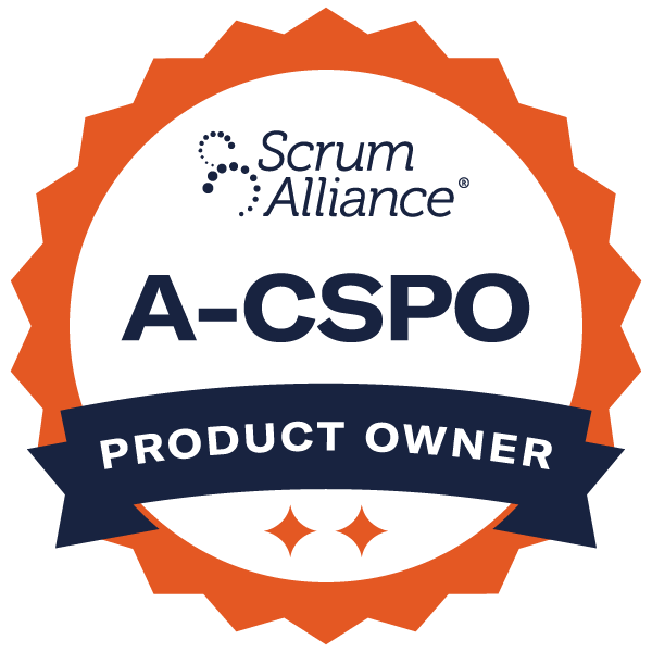 A-CSPO - Advanced Certified Scrum Product Owner Badge