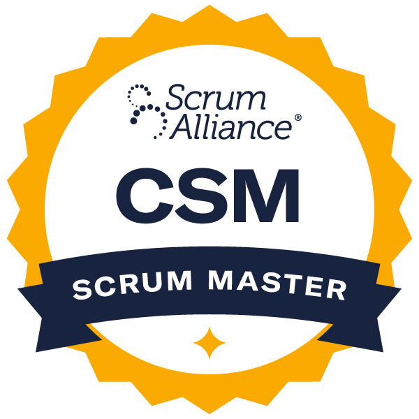 CSM - Certified Scrum Master Badge