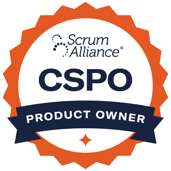 CSPO - Certified Scrum Product Owner Badge